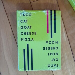 NWT Taco Cat Goat Cheese Pizza Card Game